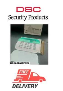 DSC HS2LCDWFP8E1 KEYPAD LCD Full Message Wireless Security with Prox Support - Bild 1 von 4