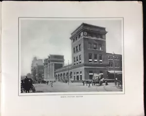 Old Boston & Cambridge & Harvard University Views - 1900 Nelson Photo Viewbook - Foto 1 di 10