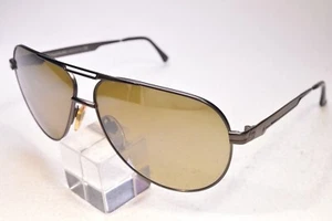 SERGIO TACCHINI ST1034 AVIATOR SUNGLASSES WITH NEW BRONZE FLASH POLARIZED LENSES - Picture 1 of 7