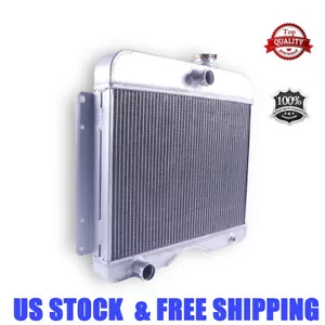 For 1946 -1964 Jeep Willys 3 ROW ALUMINUM RADIATOR 1947 1948 1949 1950 1951 - Picture 1 of 8