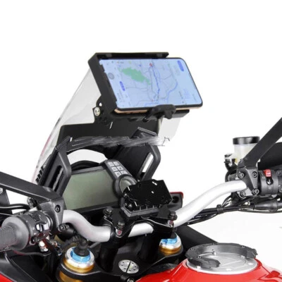 Navigation Bracket Phone USB Holder For Ducati Multistrada 1200 2010 2011 2012 - Image 1 of 4
