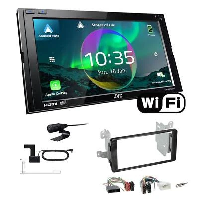 JVC Autoradio WiFi Apple CarPlay DAB+ für Mitsubishi Outlander III ab 2012 piano - Bild 1 von 4