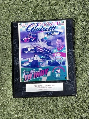 MICHAEL ANDRETTI Andretti Green Racing Límited Edition 16 Of 50 Signed - Image 1 of 4