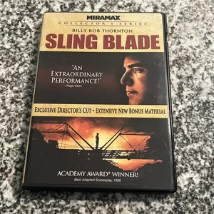 Sling Blade (DVD, Exclusive Director’s Cut, Collector's Series, 2 Disc Set) VG - Foto 1 di 5