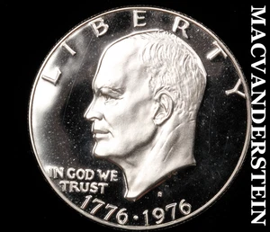 1976-S Eisenhower Dollar - Choice Gem Proof Lustrous No Reserve #D4793 - Bild 1 von 2
