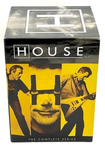 HOUSE M.D. The Complete DVD Series Collection Season 1-8 Box Set *Tested & EUC* - Foto 1 di 2