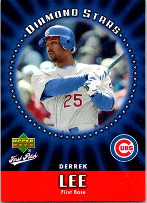 2006 Upper Deck First Pitch #DS-7 Derrek Lee Diamond Stars - Image 1 of 2