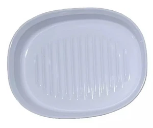 Corning Ware French White Roaster MC-4-B Oblong Microwave Browning 2.5 L Pan - Picture 1 of 7