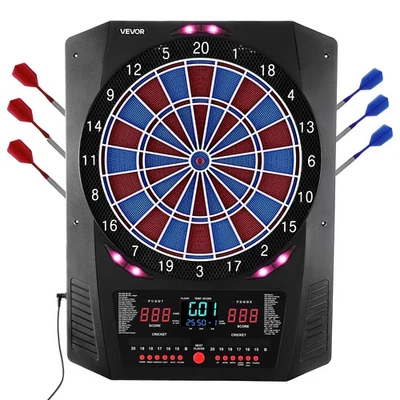 VEVOR Electronic Dartboard 336mm Target Dartboard 45 Game Mode & 474 Variations - image 1 of 4