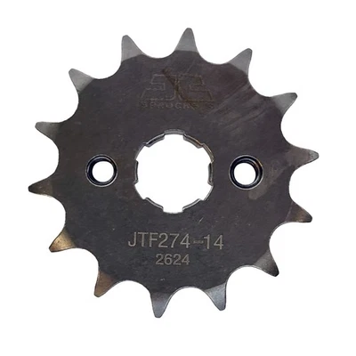 JT Sprockets 14 Tooth Front Sprocket for Honda XL100S, XR100, XR100R & CRF100F - Image 1 of 3