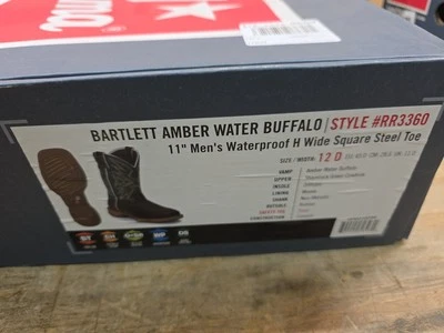 Tony Lama Bartlett 11 pulgadas impermeable puntera de acero trabajo para hombre verde RR3360 Foto 1 de 3