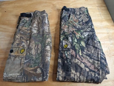 Scent Control Shield/Rain Blocker S3 Men's Camo Hunting Pants Sz MEDIUM Lot Of 2 - Image 1 of 4