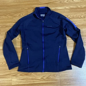 Damen Marmot Reißverschluss Gr. M dunkellila/blau - Bild 1 von 6