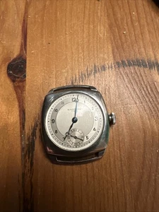 Watch Waltham Nine Jewels, Dennison Made In England 1055 Good Cond Not Running - Picture 1 of 9