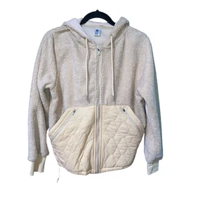 Senita Athletics hellbraune, mit Kapuze, Steppjacke mit Eingrifftaschen Gr. XS - Bild 1 von 11