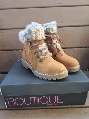 Botines Boutique By Corkys forrados de piel sintética para mujer talla 7 nuevos en caja Foto 1 de 4