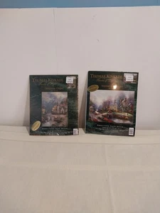 2 Thomas Kinkade Painter of Light , Cross Stitch Kits 51113, 51070 New - Picture 1 of 5