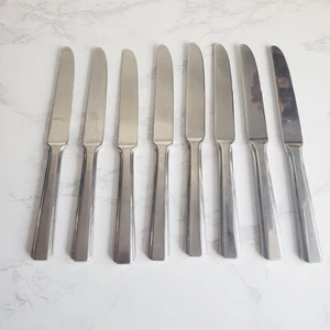 Oneida Set 8 Forchette da Pranzo in Acciaio Inox Pesanti Eleganti MCM Retrò - Foto 1 di 6