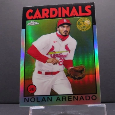 Nolan Arenado - 2021 Topps Chrome 35th Anniversary - #86BC-5 - Image 1 of 2