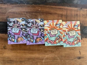 Octofly Playing Cards 4 Decks Jocu 2 Rise & Shine + 2 Dusk til Dawn + Box 🔝4️⃣ - Picture 1 of 3