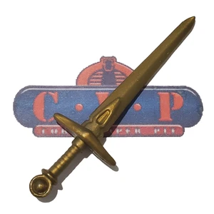 Imaginext King Arthur action figure gold sword  Accessory - Picture 1 of 1