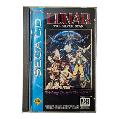 Lunar The Silver Star mit OVP Sega CD ohne Backcover Gut - Bild 1 von 4