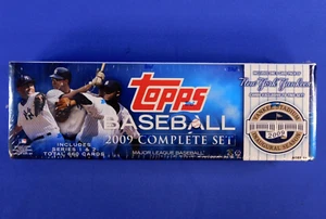 2009 TOPPS BASEBALL NY YANKEES FACTORY SEALED CARD SET - Picture 1 of 3