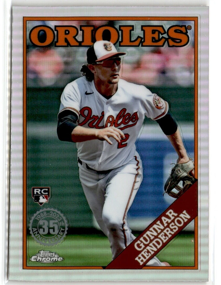 2023 Topps Chrome Update 1988 Baseball 35th Anniv. Refractors Inserts !Pick! - Image 1 of 1