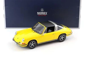 1:18 NOREV Porsche 911 E Targa 1969 Yellow 187643 - Picture 1 of 5