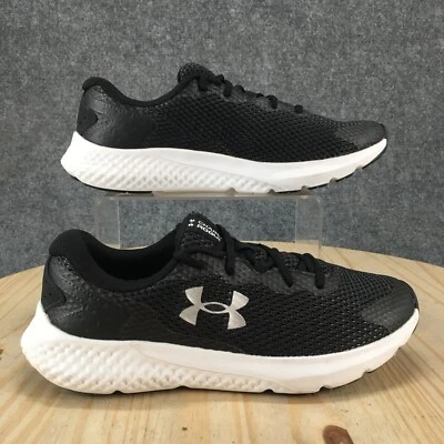 Under Armour Shoes Womens 9 Charge Rogue Athletic Sneakers Black Lace Up Low Top - Image 1 of 4