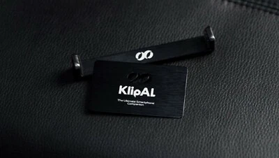 KlipAL Black Handmade Universal Phone Holder Ring Stand Detachable Tripod Mount - Image 1 of 4