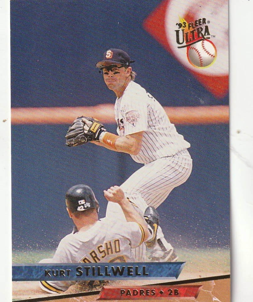 FREE SHIPPING-MINT-1993 Fleer Ultra Kurt Stillwell #124 PADRES - Image 1 of 1