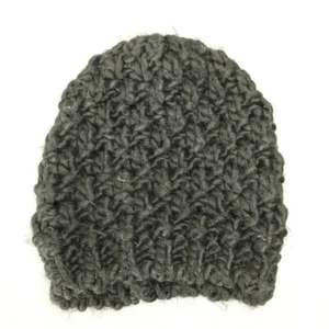 Old Navy Chunky Knit Winter Hat Beanie Black Women's One Size - Picture 1 of 10