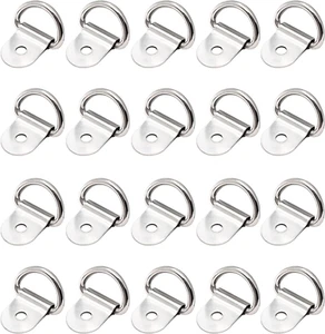 Stainless Steel D Shape Tie down Anchors, D Rings Anchor Lashing Rings for Car - Picture 1 of 12