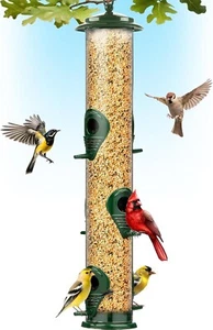 New- 2.0 Squirrel Proof Wild Bird Feeder Mixed Seed Sunflower - Picture 1 of 7