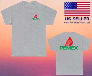 Pemex Mexico Gas Station Grey Size S-5XL - Picture 1 of 1