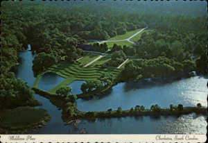 Charleston,SC Middleton Place Aerial View South Carolina Postcard - Picture 1 of 2