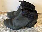 Merrell Select-Dry CHATEAU MID Lace Boot Women's 9 Black Leather J45542 Exc
