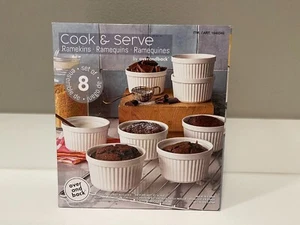 8-Piece "Cook & Serve" Ramekins Set By overandback - Picture 1 of 3