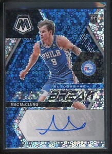 2022-23 MAC MCCLUNG AUTO PANINI MOSAIC FAST BREAK DISCO ROOKIE RC AUTOGRAPHS
