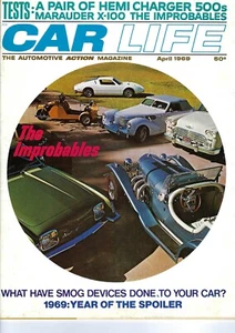1969 Firebird Trans-Am, Charger 500 426, Marauder featured in vintage Car Life - Bild 1 von 2