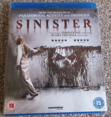 SINISTER (2012) Momentum UK Blu-ray + Slipcase, Ethan Hawke, Juliet Rylance - Image 1 of 4