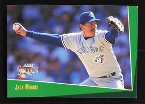 1993 Select #158 Jack Morris - Picture 1 of 2