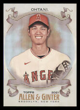 2021 Topps Allen and Ginter Silver #25 Shohei Ohtani