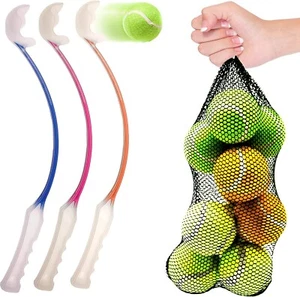 18", 25" Ball Launcher Thrower Dog Puppy Tennis Pet Toy Game Walking Fetch Play - Picture 1 of 8