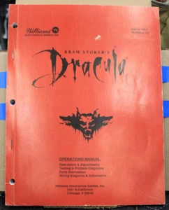 Bram Stokers Dracula Flipper Bedienungsanleitung - Williams - Bild 1 von 3