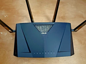 ASUS RT-AX88U AX6000 Dual-Band Gigabit 802.11ax Smart Wi-Fi Router - Black - Photo 1/2