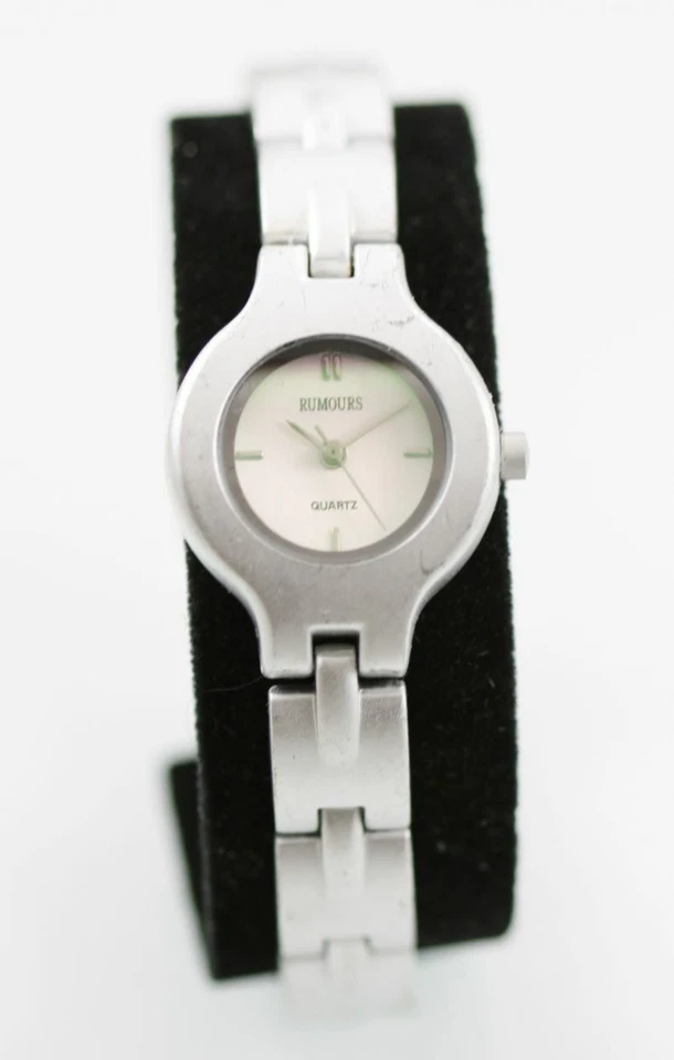 Rumours Donna Orologio Acciaio Inox Argento Alluminio Batteria Acqua Resist Rosa - Immagine 1 di 3