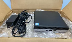 HP EliteDesk 800 G5 Desktop Mini i59500T 8GB/256 PC (Win 10 Pro) - Picture 1 of 4