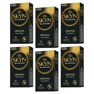 SKYN Original Preservativi ANALLERGICI Non-Latex 50 Profilattici - Foto 1 di 5